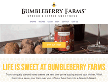 Tablet Screenshot of bumbleberryfarms.com